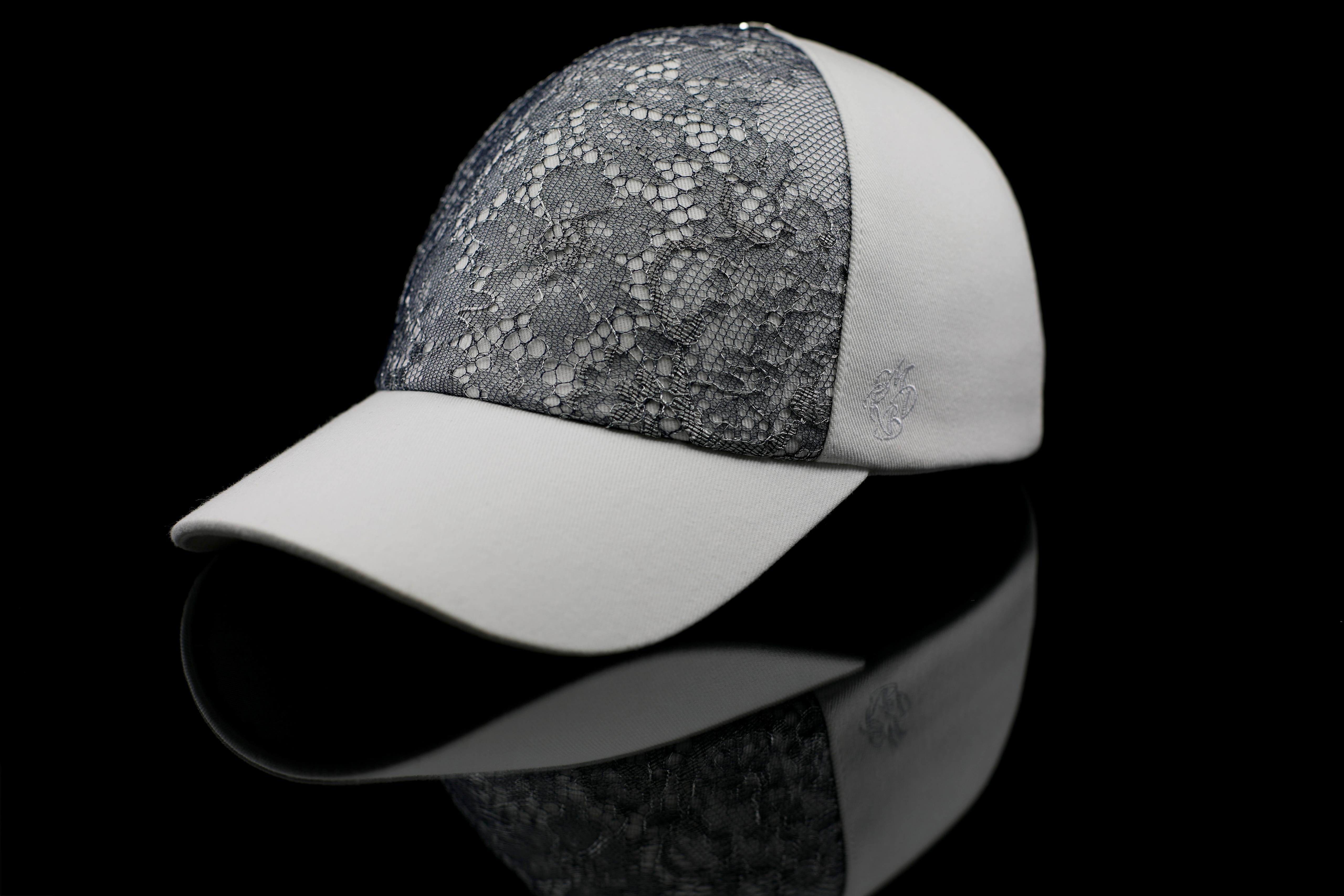 Casquette Mark De Belleroy Dentelles de calais Made in france, casquette faite à la main en france