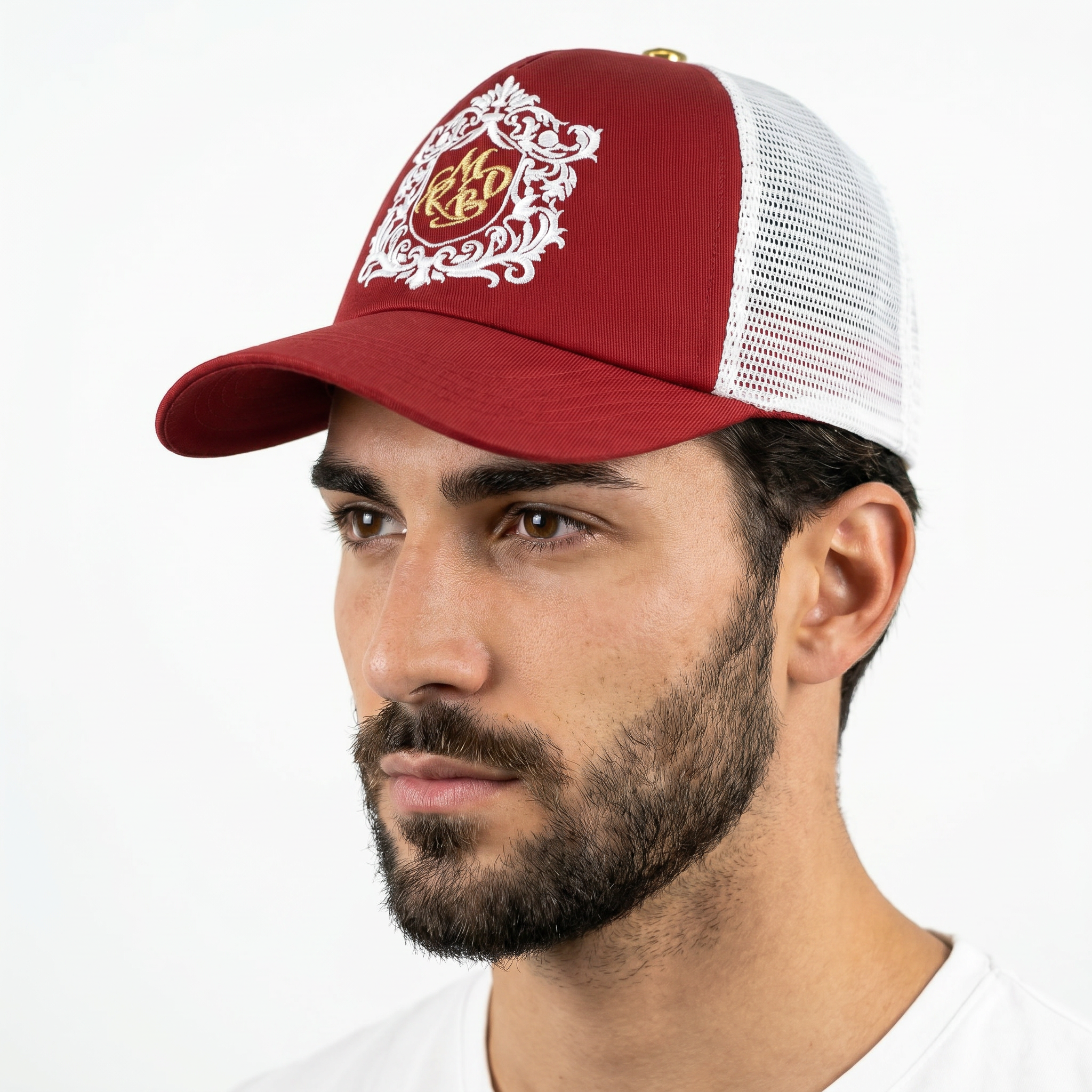 Casquette trucker - Blason signature bordeaux