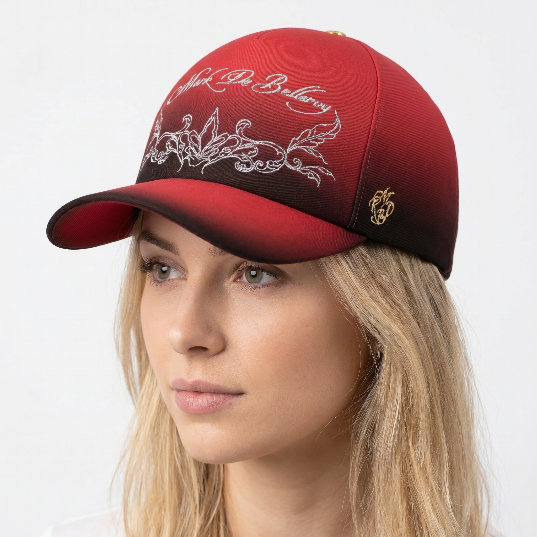 Casquette baseball - Élégance écarlate