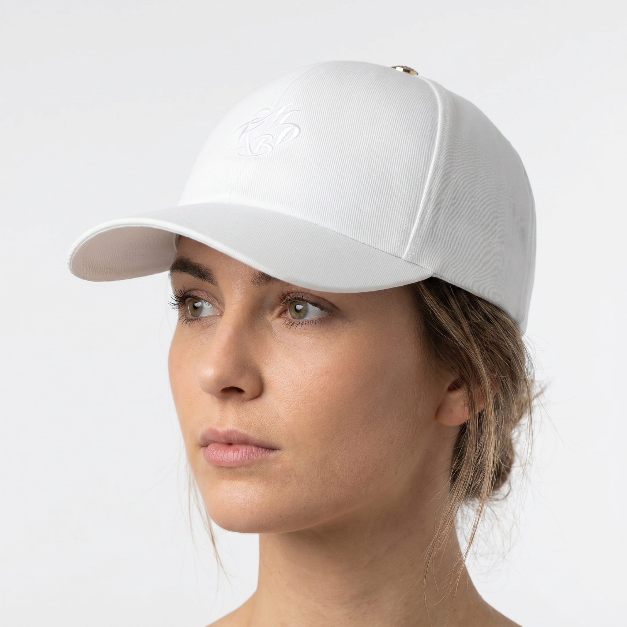 Baseball Cap - White Simplicity