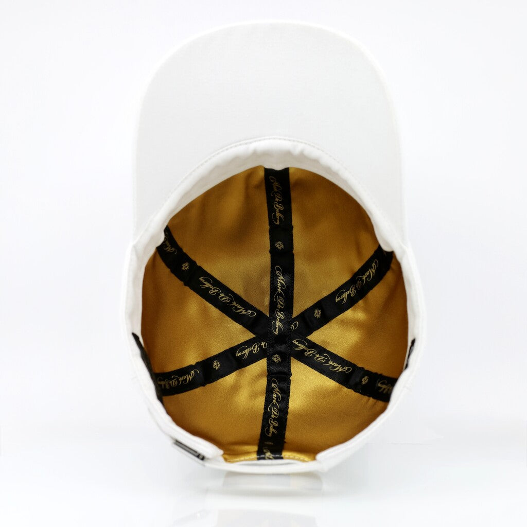 Casquette de luxe Mark De Belleroy - Luxury cap - French cap - baseball luxury cap - Baseball Cap -Mark De Belleroy - Casquette baseball - casquette de luxe - casquette blanche - casquette premium - casquette haut de gamme - casquette fabriquée en France - Casquette made in France - Casquette prestige - casquette de collection - casquette fashion - casquette brodée - casquette maison française - casquette maison de luxe - casquette homme - casquette femme - casquette no gender - casquette dentelle