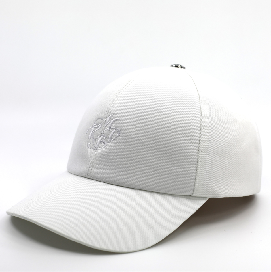 Casquette Blanche Sobriété- Mark De Belleroy