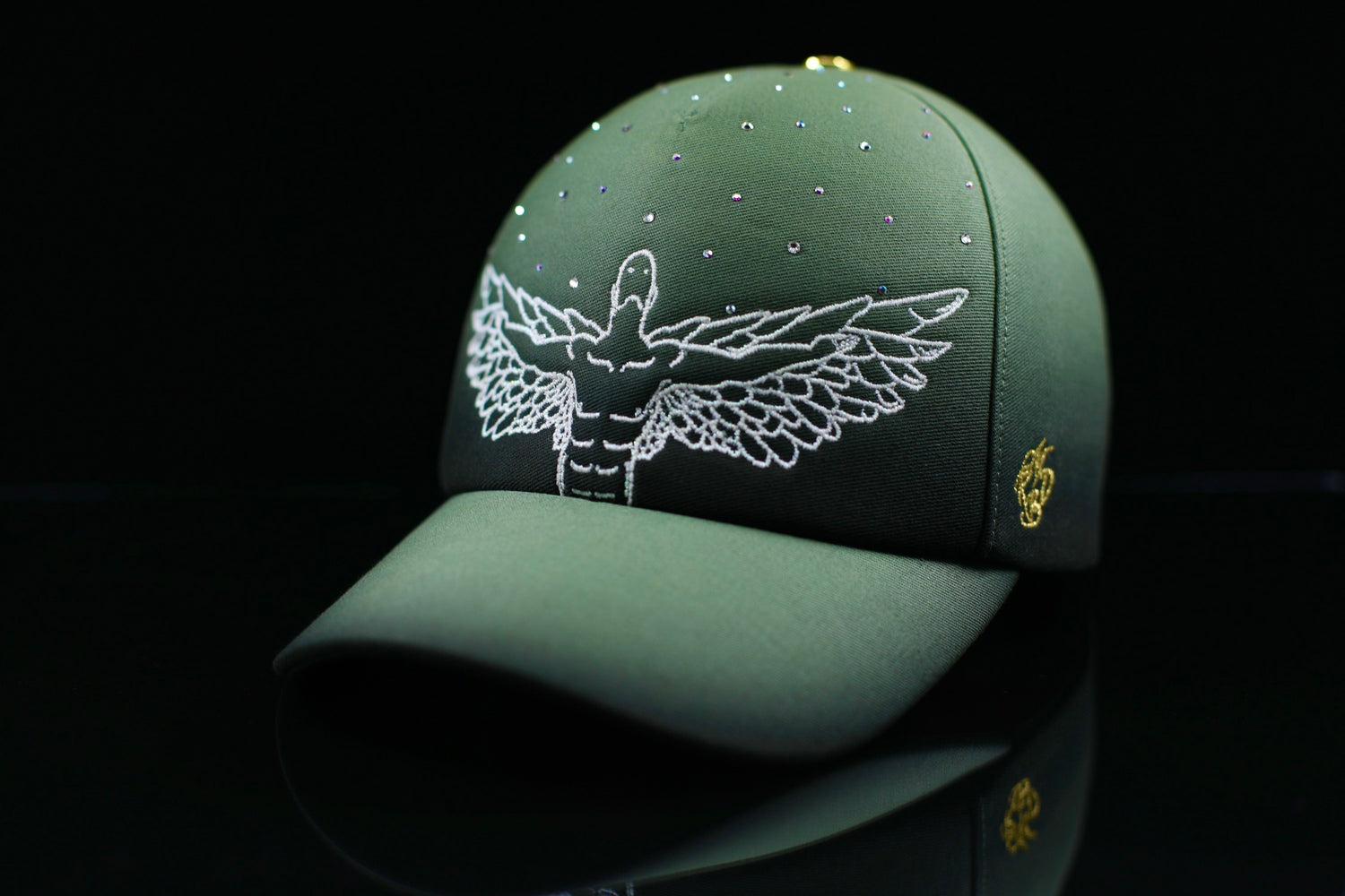 casquette mark de Belleroy, casquette Swarovski, casquette série limitée, casquette made in france, casquette designer, casquette baseball, casquette fabriquée en france, casquette brodée 