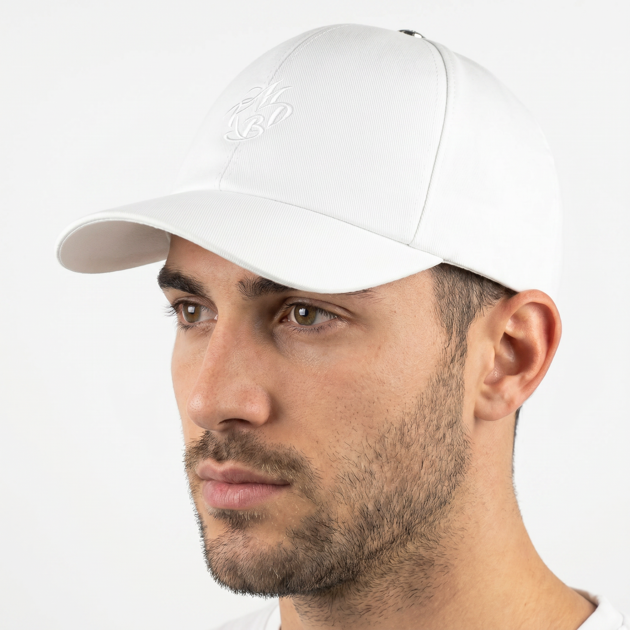 Baseball Cap - White Simplicity