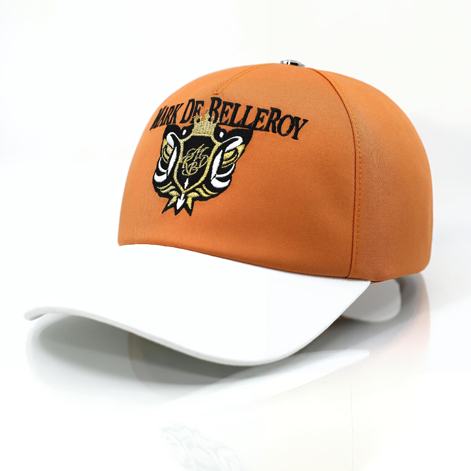 Luxury baseball cap, handcrafted in France, Mark De Belleroy