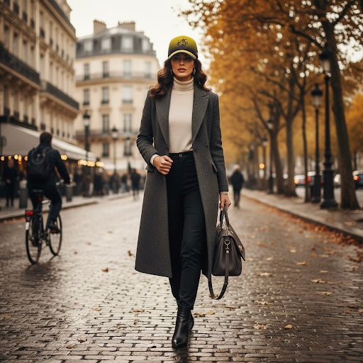 Casquette de luxe Mark De Belleroy - Luxury cap - French cap - baseball luxury cap - Baseball Cap -Mark De Belleroy - Casquette baseball - casquette de luxe - casquette jaune et noire - casquette premium - casquette haut de gamme - casquette fabriquée en France - Casquette made in France - Casquette prestige - casquette de collection - casquette fashion - casquette brodée - casquette maison française - casquette maison de luxe - casquette homme - casquette femme - casquette no gender