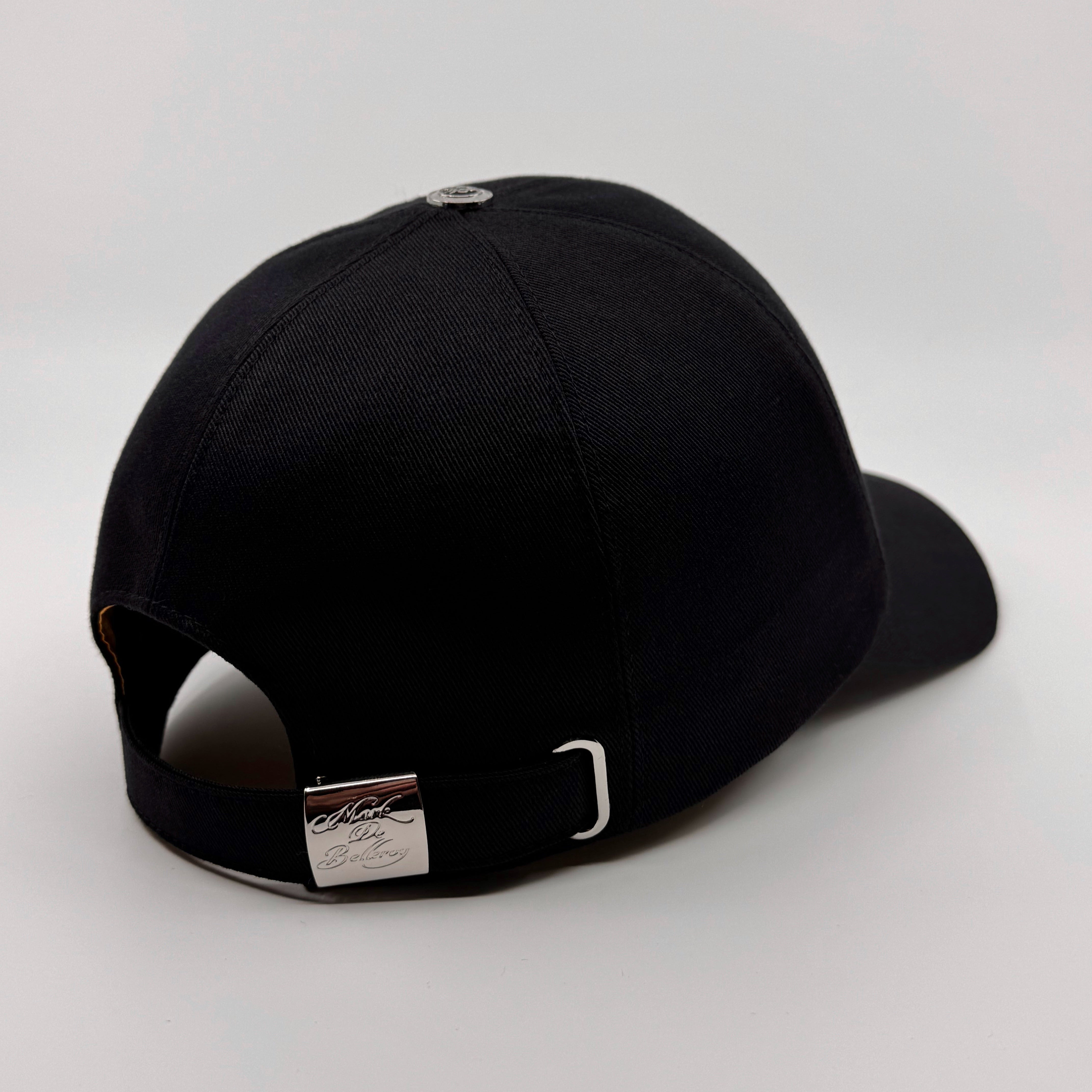 Casquette baseball noire Sobriété