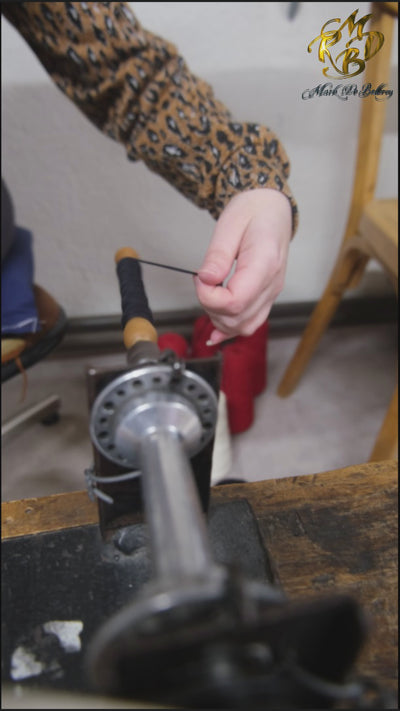 Préparation casquette Aubusson Mark De Belleroy
